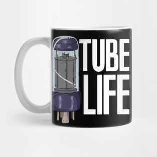 Vacuum Tube Life Audio Amp Analog audiophile hifi Music Mug